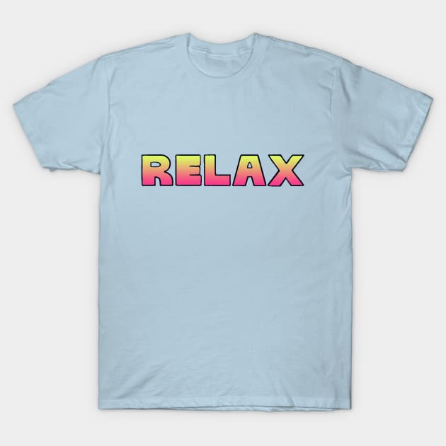 RELAX 00 T-Shirt by bigfatbugbites